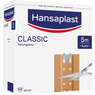 Hansaplast classic pleisters 5 meter lang
